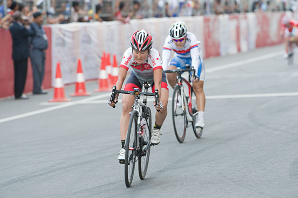 女子エリート 與那嶺恵理が8位