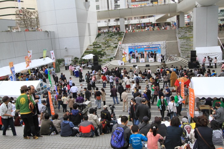 会場となった大宮ソニックシティの一角