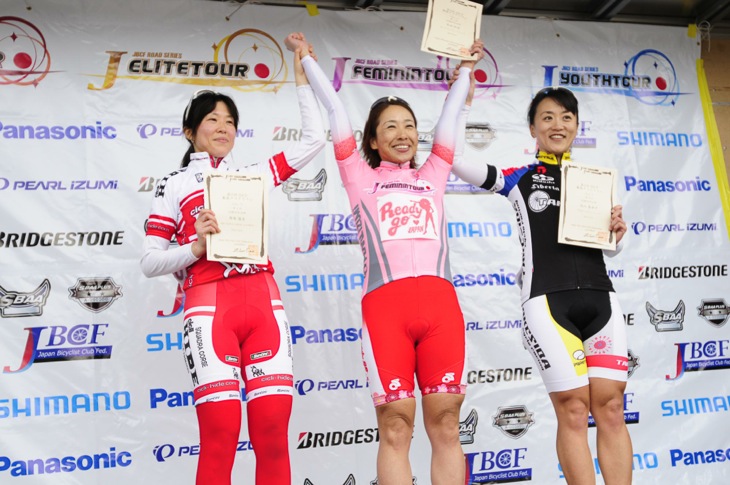 フェミニンは米田和美(Ready Go Japan)が優勝