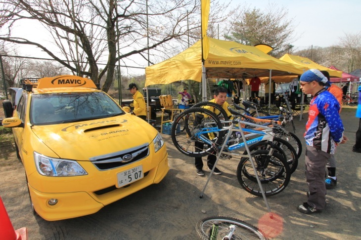 RIDE&MEET 2013にはMTB初体験者も参加 マヴィックのホイール試乗もできた