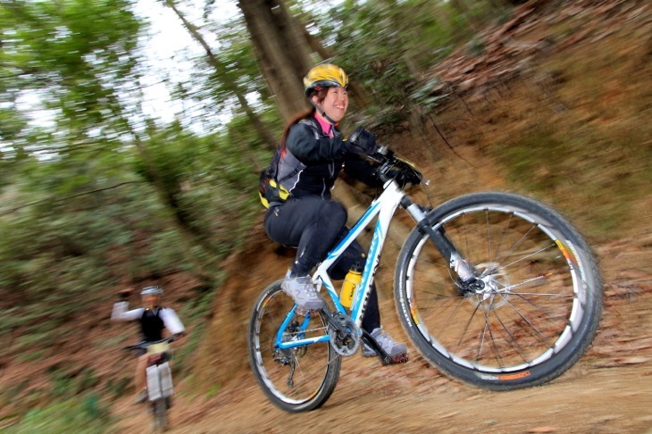 MTB専用コースだから思いっきり走れる!