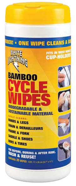 ホワイトライトニング Bamboo Cycle Wipes(25枚入り)