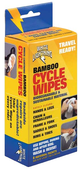 ホワイトライトニング Bamboo Cycle Wipes(6枚入り)