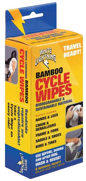 ホワイトライトニング Bamboo Cycle Wipes（6枚入り）