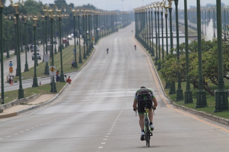 驚くほど広々とした個人TTの7kmコース　すべてが見渡せる