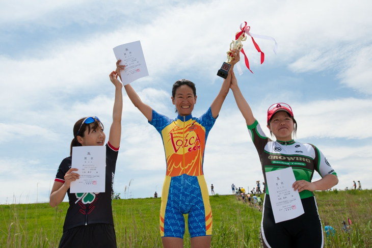 オープン 女子 クラスで優勝した須藤 むつみ