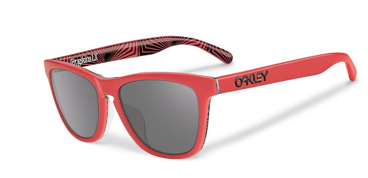 オークリー Frogskins LX(Red/Black Iridium)
