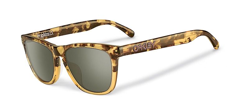 オークリー Frogskins LX（Yellow Tortoise Fade/Dark Bronze）