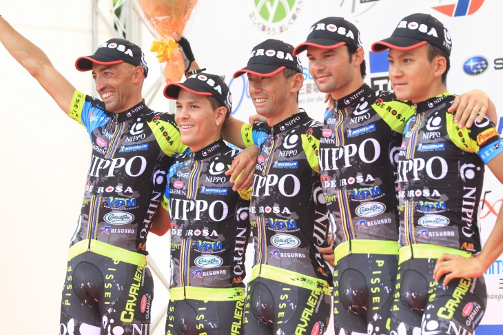 圧倒的なチーム力を誇ったチームNIPPO・デローザ