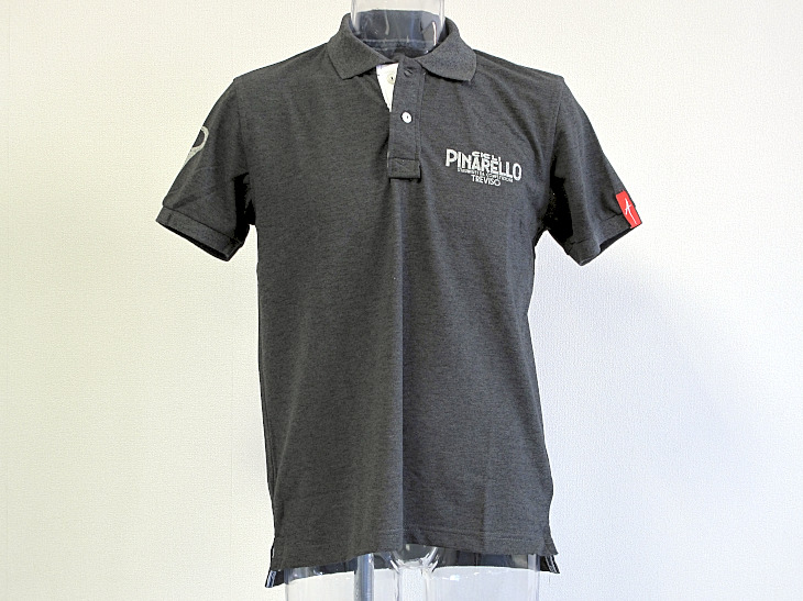 ピナレロ AU16ポロシャツ（グレー）