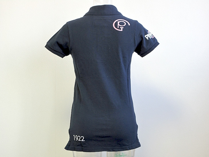ピナレロ AU17ポロシャツ（ネイビー、背面）