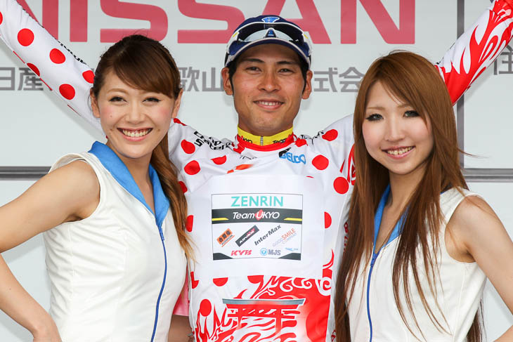 山岳リーダーの阿部嵩之(チーム右京)