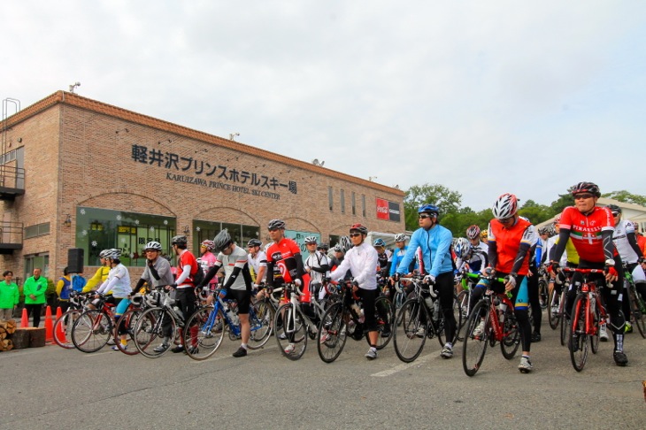 およそ1000名が参加した グランフォンド軽井沢2013