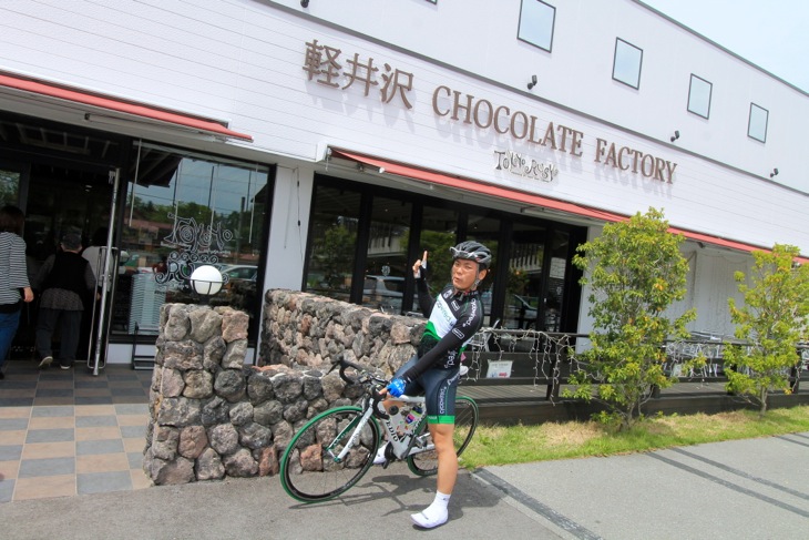 途中で軽井沢チョコレートファクトリーに寄り道