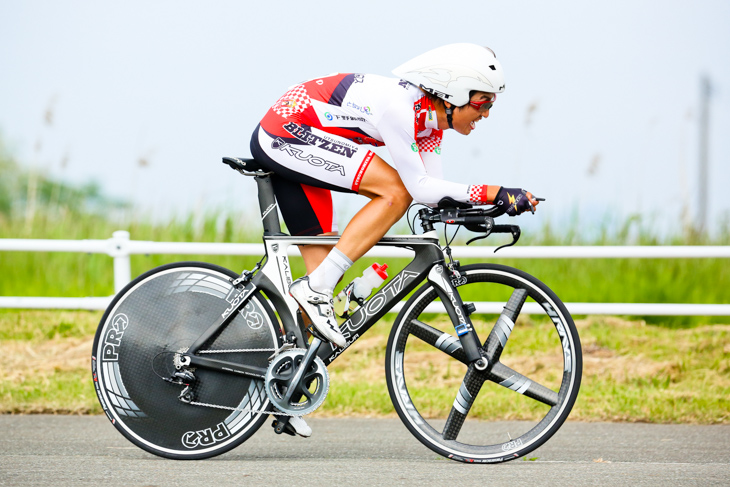 エリート男子 郡司昌紀(宇都宮ブリッツェン)は1分14秒差の7位