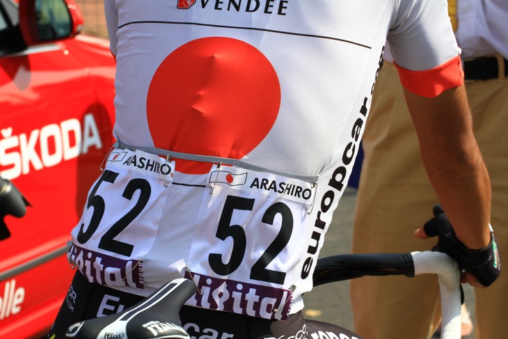 新城幸也(ユーロップカー)のゼッケンは52