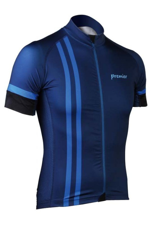 プレミア New Classic Jersey(タテライン、ネイビー)