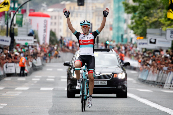 独走勝利を飾ったトニー・ギャロパン(フランス、レディオシャック・レオパード)
