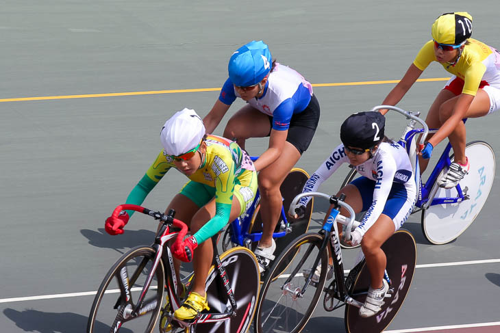 女子ポイントレース 元砂七夕美(榛生昇陽)が圧倒