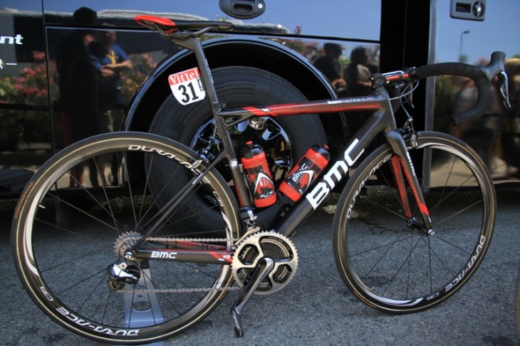 カデル・エヴァンス（オーストラリア、BMCレーシングチーム）のBMC teammachine SLR01