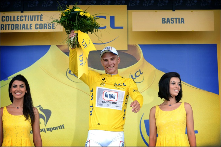 ツール・ド・フランス2013でステージ4勝を挙げたマルセル・キッテル（アルゴス・シマノ）