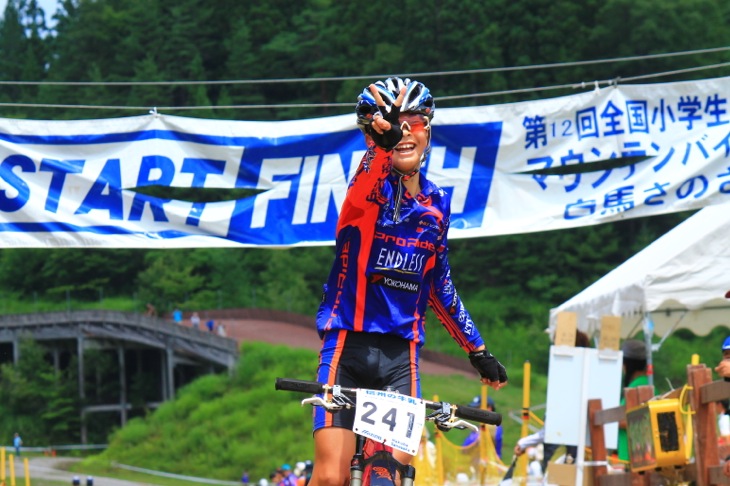 小学校6年生男子 山口創平が優勝