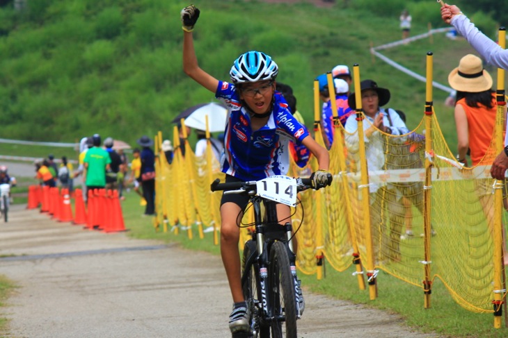 小学校3年生男子 小林 温が優勝