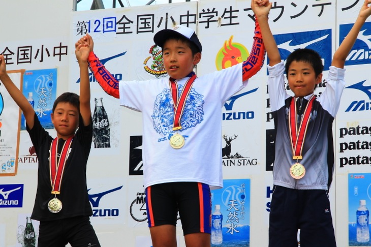 小学校4年生男子 優勝は宮嵜孝志