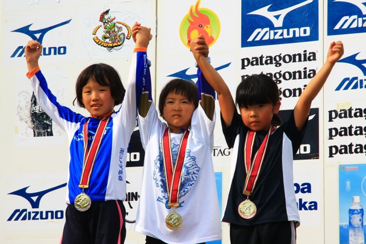 小学校1年生女子 優勝は浜野 亜衣