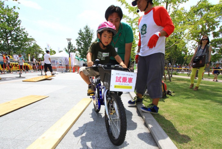 多くの自転車大好きキッズがお台場サイクルフェスティバルを楽しんだ