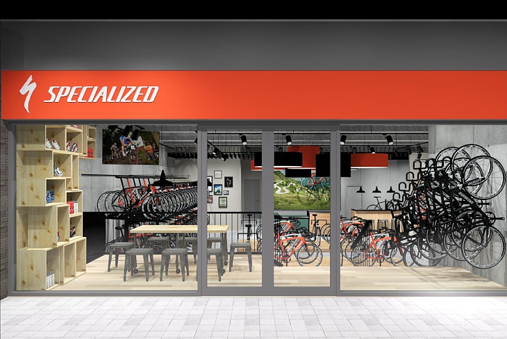 スペシャライズド東京 店舗外観(図はイメージ)