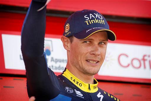 念願のグランツール初勝利を手にしたニコラス・ロッシュ(アイルランド、サクソ・ティンコフ)