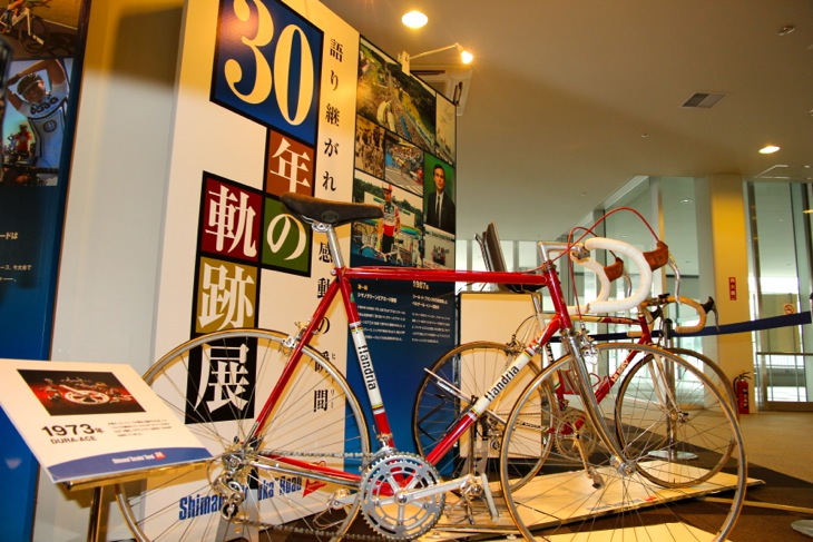 シマノ鈴鹿30周年を記念した特別展示