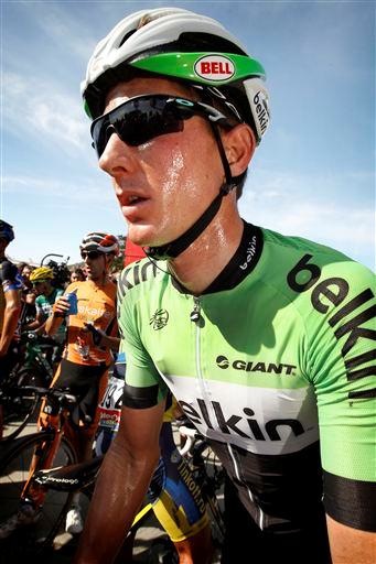 ステージ5位のバウク・モレマ(オランダ、ベルキンプロサイクリング)