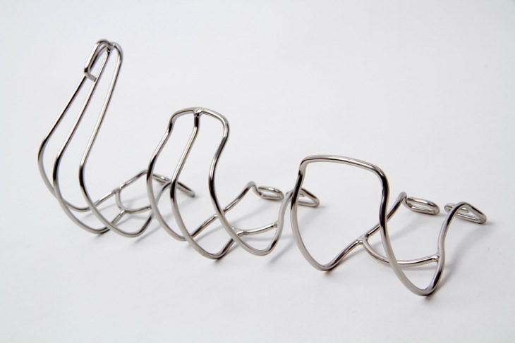 MKS CAGE CLIP(左)、CAGE CLIP HALF(中央)、CAGE CLIP QUATER(右)