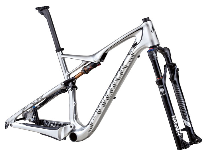 スペシャライズド S-WORKS EPIC CARBON WC 29 FRAMESET（Gloss Liquid Silver/Black）