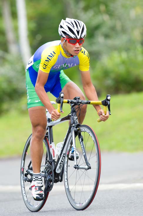 第1ステージ 男子2位の齊藤瞭太(群馬県高体連選抜)