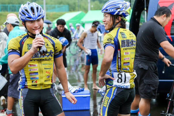 山本元喜と黒枝士揮（鹿屋体育大）の2人で北海道3勝を挙げた