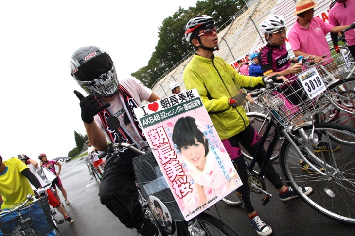 ママチャリレース参加者。HKT48の大ファンです!