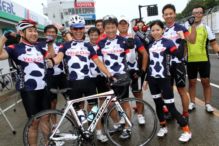 VELO CLUB　Hayasaka Cycle Touring Teamの皆さん