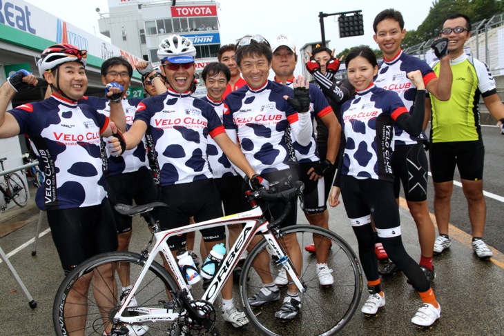 VELO CLUB Hayasaka Cycle Touring Teamの皆さん