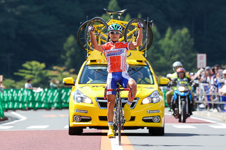 国体ロード成年　窪木一茂（和歌山・和歌山県教育庁、マトリックスパワータグ）がラスト20kmを独走して優勝