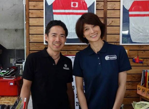 山本雅道、益子直美さん夫妻 バイシクルファクトリーヤマモトを営む