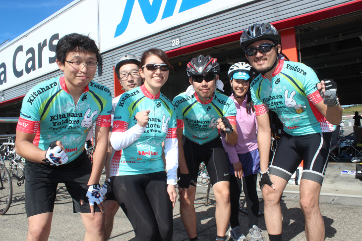 北原酔いどれ会自転車班の皆さん