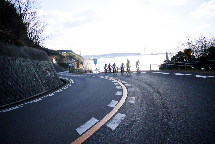 小気味よいアップダウンが続く淡路島