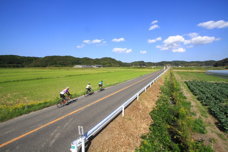 抜けるような青空が私を励ましてくれました