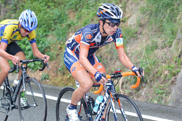 7周目、上りで西薗良太(チャンピオンシステム)と徳田優(鹿屋体育大学)の2人に