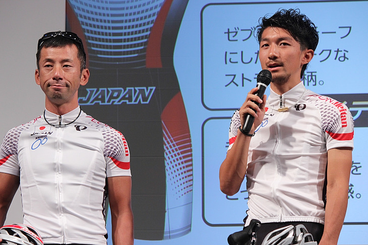 ロード界からは福島晋一（チームNIPPO・デローザ）と伊丹健治（ブリヂストン・アンカー）が登場