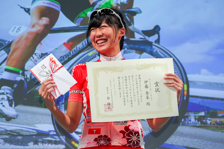 Jフェミニンツアー ジュニア女子年間個人総合1位 伊藤杏菜(Ready Go JAPAN)