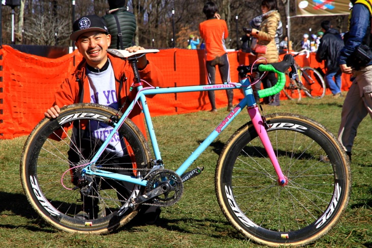 田辺 nb 信彦さん(Blue Lug)GEEKHOUSE BIKES TEAM MUDVILLE